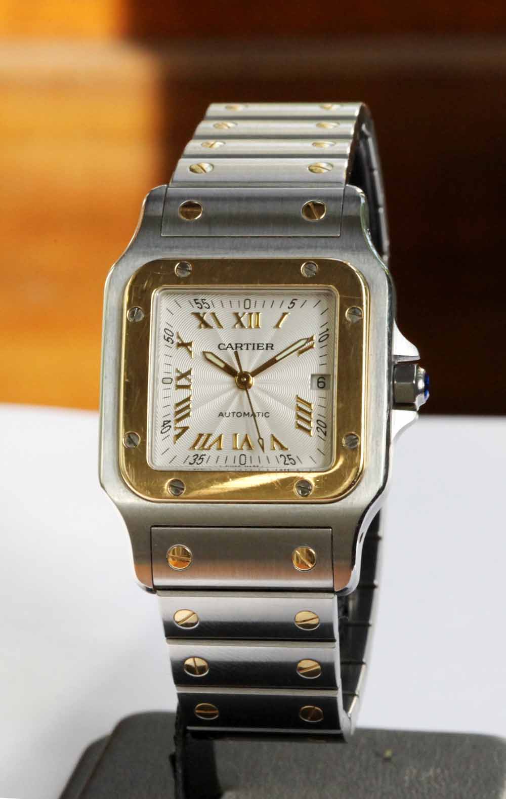 Cartier santos galbee hotsell acero y oro